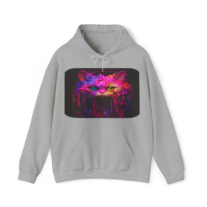 BAD KITTI CUSTOM Graphics Unisex Heavy Blend™ Hooded Sweatshirt_Paint Drip